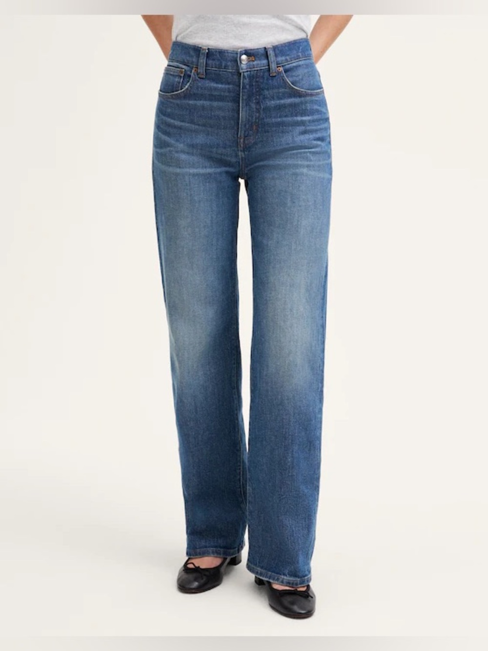 MADEWELL Perfect Vintage Wide-Leg Jeans